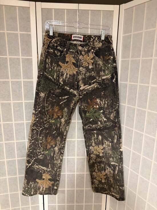 Disclosure Denim - Disclosure Realtree Camo Straight Leg Jeans Size 1/25